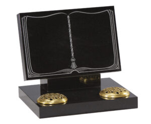 headstone wg135 book shaped memorial