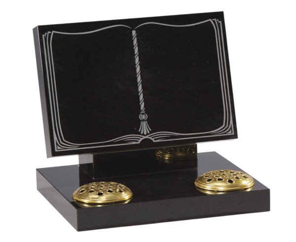 headstone wg135 book shaped memorial