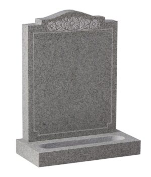 wg176 funeral headstone in karin grey