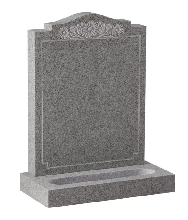 wg176 funeral headstone in karin grey