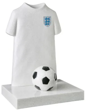 wg237 children's memorial with football motif
