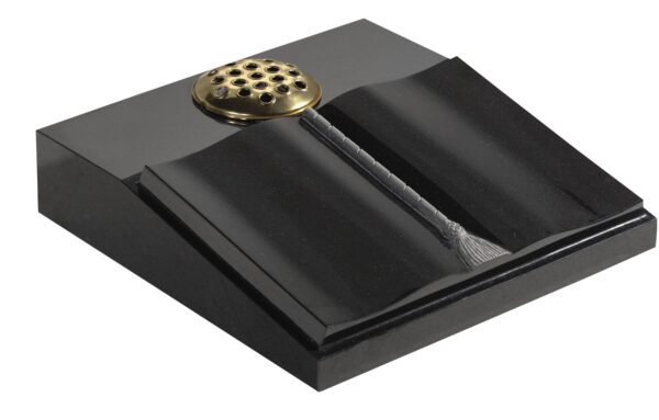 black cremation memorial wg255