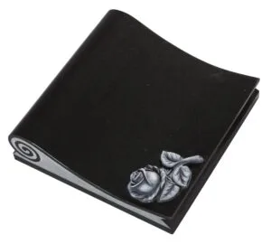 WG263 Cremation Memorial with Carved Rose